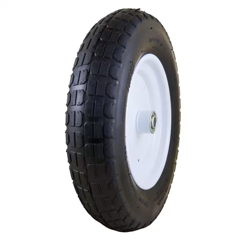 14.5 In. Pneumatic Universal Wheelbarrow Wheels