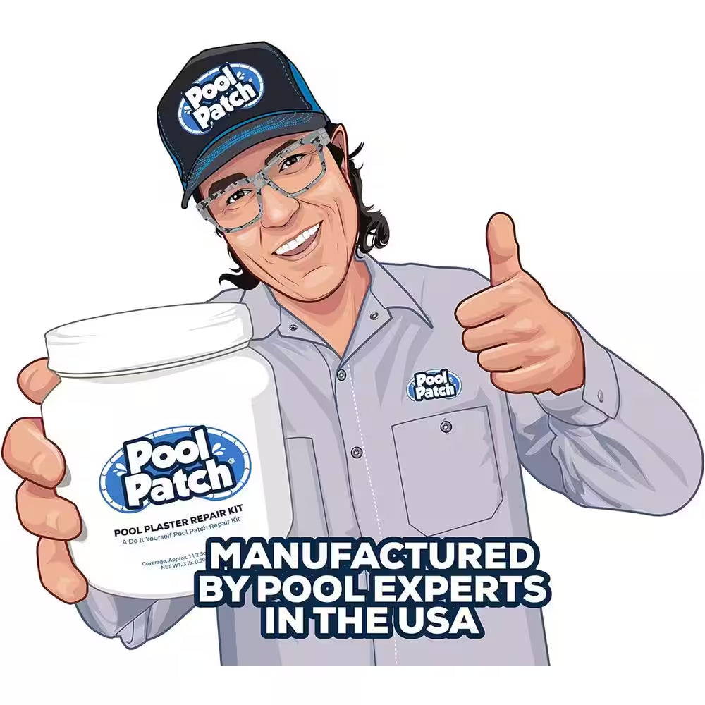 50 lb White Pool Plaster Repair Kit